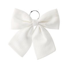 Božična pentlja bela 34 cm *3153