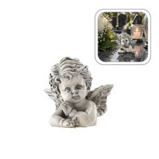 Figurica angelček nagrobni 7 x 5 x 7 cm *2656