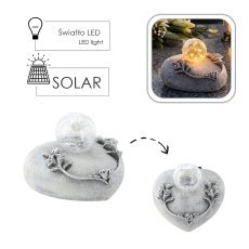 Figura kamen spomina LED 13 x 13 x 10 cm *2717