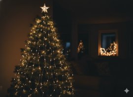LED lučke na žici 200L toplo bela 10 snopov x 2 m za notranjo/zunanjo uporabo *1780
