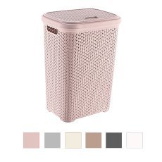 Koš za perilo iz ratana s pokrovom, 55 l *8694