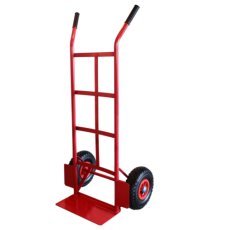 Rdeči skladiščno-transportni voziček / mlinarica, nosilnost: 200 kg *6865