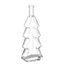 Steklenica v obliki božičnega drevesca 500 ml s kovinskim pokrovčkom 28 mm*5734