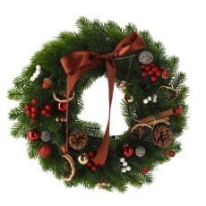 Chomik - Božični venec LED 40 cm, 40 lučk - LED9706