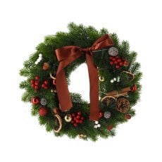 Chomik - Božični venec LED 40 cm, 40 lučk - LED9706