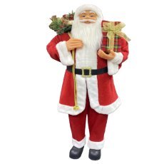 Stoječi rdeči Miklavž 110 cm *8653