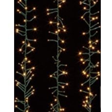 Chomik - LED-lučke Cluster 1000L, toplo bele, 3+10 m - LED8202