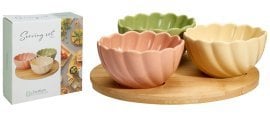 Set 3 skledic na okrogli podlogi - AMS7414