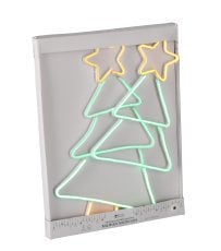 Chomik - Božična dekoracija – Neonska LED-jelka - LUS8568