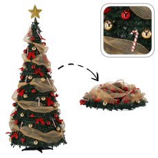 Zložljivo umetno božično drevo Lidia 180 cm – 150 LED *1871