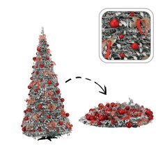 Zložljiva umetna božična jelka 150 cm – WANDA 100 LED *1925