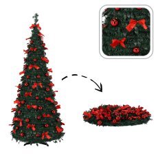 Zložljivo umetno božično drevo 180 cm – NINA 150 LED *1963