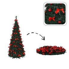 Zložljivo umetno božično drevo 120 cm – NINA 60 LED *1987