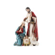 Figura jaslic Jezusovo rojstvo Sveta družina 15,8 x 4,3 x 23 cm *1833