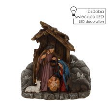 Božična figurica – jaslice LED 17 x 7,8 x 18,4 cm *4469