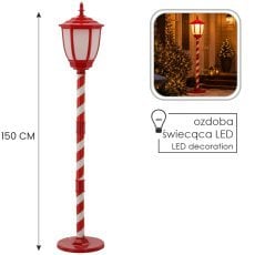 Chomik - Božična laterna topla bela LED - SOL3868