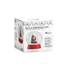 Chomik - Božična LED snežna krogla z glasbenim mehanizmom - SOL3875