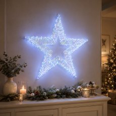 Božični okras – LED-zvezda 78 cm 157L *5718