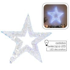 Chomik - Božični okras – LED Zvezda 78 cm - LED5718