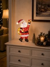 Božični okras – LED Božiček 60 cm, 50 lučk, topla bela *5923