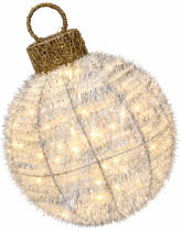 Chomik - Božični okrasek – LED-kroglica - HIL6739