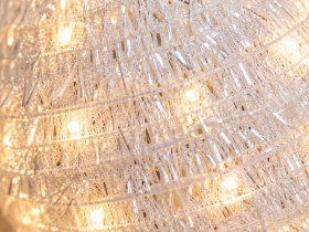 Chomik - Božični okrasek – LED-kroglica - HIL6739