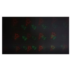 Dvojni božični LED-projektor s snežinkami *7583