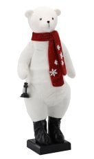 Chomik - Božični okras – Polarni medved 150 cm, LED, melodija, gibanje - KAI7712
