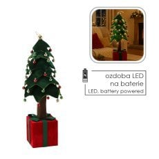 Chomik - Božični okras - Zelena smrečica 90 cm LED - KAI7743
