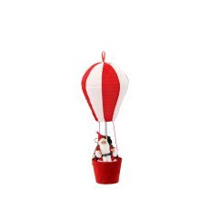 Božični okras Božiček v balonu 60 cm *7798