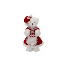 Božični okrasek – medvedka, 28 cm *7866