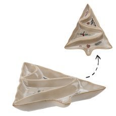 Chomik - Porcelanski pladenj - Božično drevo "Winter Coffee" - LIL6883