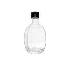 Steklenička Elipsa 250 ml s kovinskim pokrovčkom 28 mm *3622