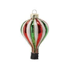 Steklena bunkica – balon 6 x 9,7 cm, pakiranje = 6 kosov *7127