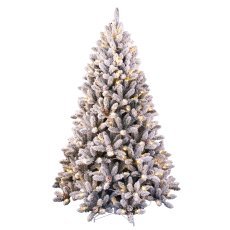Umetna božična smreka 210 cm – zasnežena, LED *8810