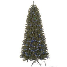 Umetna božična jelka 210 cm – zelena, Smart LED, večbarvna *8834