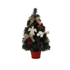 40 cm visoka božična jelka z okraski *9312
