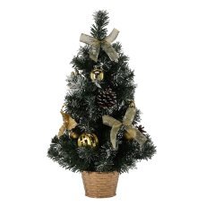 Zlato božično drevesce 50 cm *0058