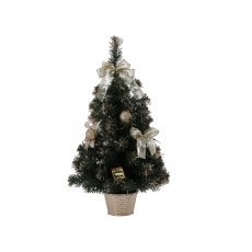 Božično drevo 30 cm, barva šampanjskega zlata *0171