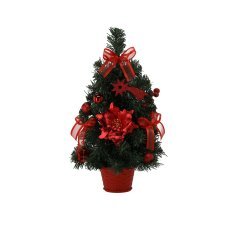 Rdeče božično drevesce 40 cm *0256