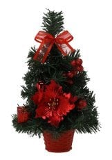 Rdeče božično drevesce 40 cm - ANT0256