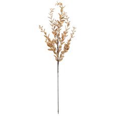 Božični okras – vejica 66 x 22 x 4 cm, zlata, pakiranje = 12 kos. *9527