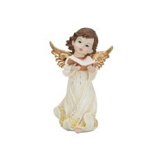 Figura angelčka s knjigo 12 x 7,5 x 18 cm *0829