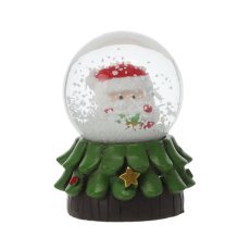 Božična snežna krogla – Božiček, 5 x 5 x 7 cm, različni motivi, razstavno pakiranje 12 kosov, *3226