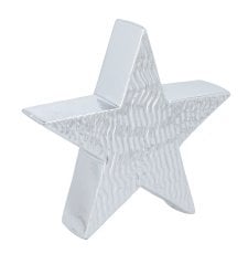 Božična figurica – srebrna zvezda - GOT4339