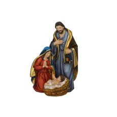 Božična figurica – Sveta družina 8,5 x 5,6 x 12,8 cm *4452
