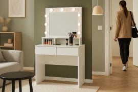 Chomik - Kozmetična mizica z LED-ogledalom - PHO2299