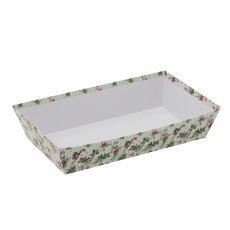 Praznični servirni pladenj 36 x 27 x 7 cm *8108