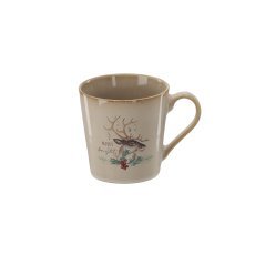 Porcelanasta skodelica 330 ml, različni vzorci »Winter Coffee« *6890
