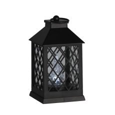 LED-lampion z božičnim drevescem 10,5 x 10,5 x 19 cm *3263